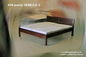 Venezia 2 - Designová postel s ohýbaným čelem